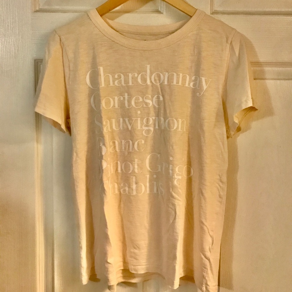 J Crew Wine T Shirt